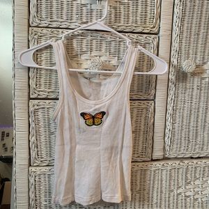 monarch butterfly tank top - S